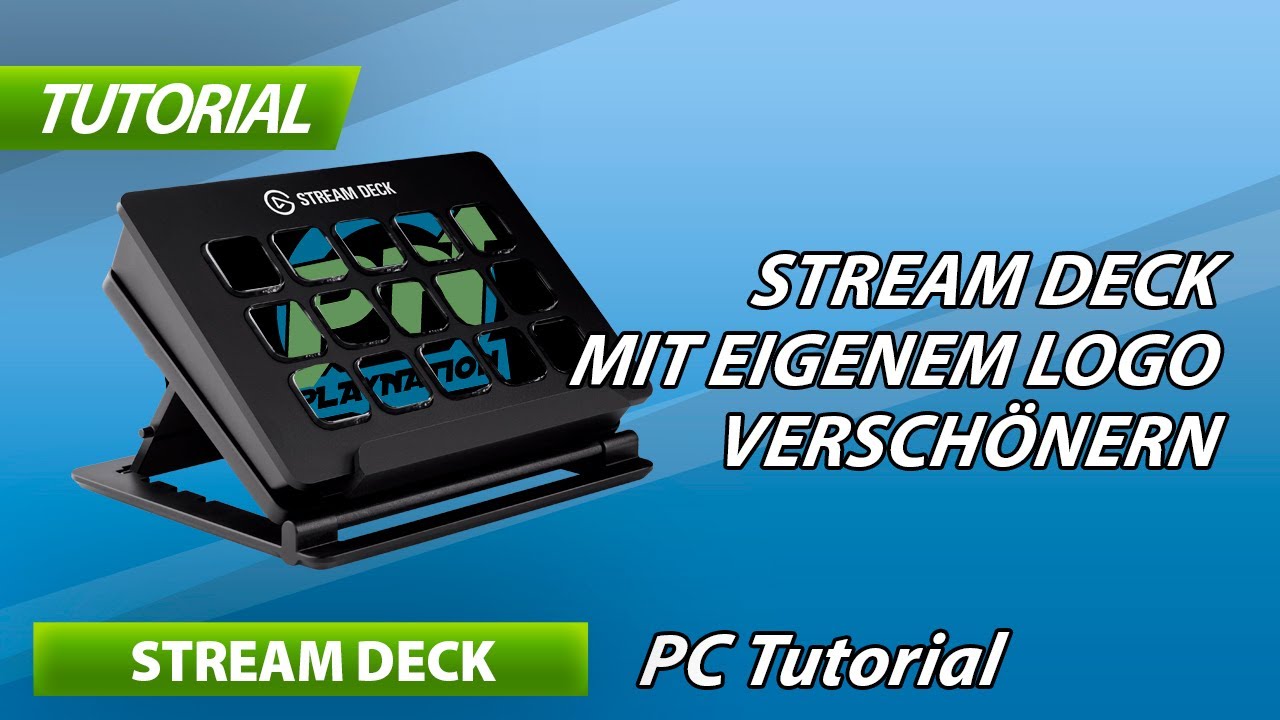 Stream Deck mit eigenen Logo
