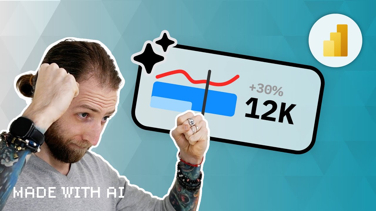 Using AI assistance to create custom visuals in Power BI