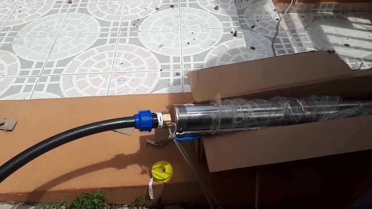 Accesorios para bombas de agua sumergibles = Como instalar