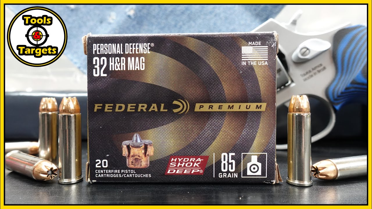 Could H&R Be a STAR?...Federal Premium .32 H&R Magnum Hydra Shok Deep Ballistic Gel AMMO Test!