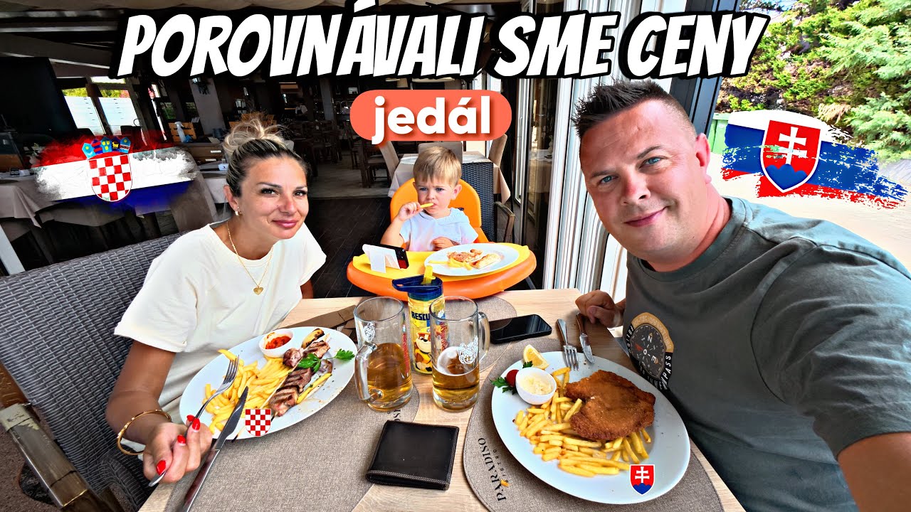🇭🇷 Chorvátsko vs. Slovensko 🇸🇰 | Kde je jedlo DRAHŠIE? Ostrov Vir vs. Vysoké Tatry, Travel_vlog 4K