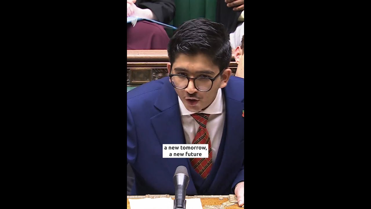 UK youth parliamentarian&rsquo;s message for young people