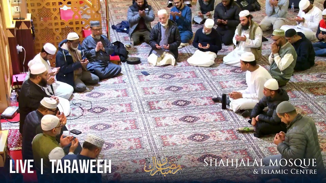 NIGHT - 25 | LIVE TARAWEEH | RAMADAN 2026 | SHAHJALAL MOSQUE MANCHESTER