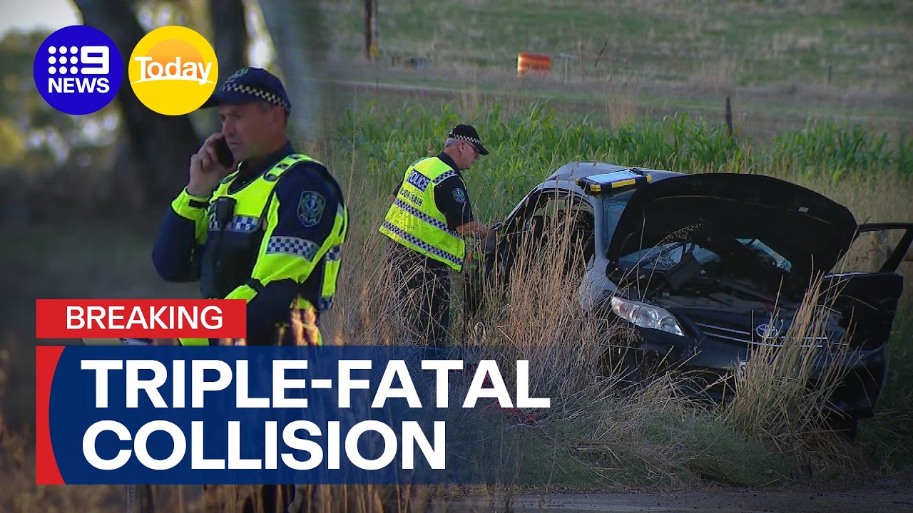 BREAKING: Three killed, two others injured after Adelaide Hills crash | 9 News Australia
