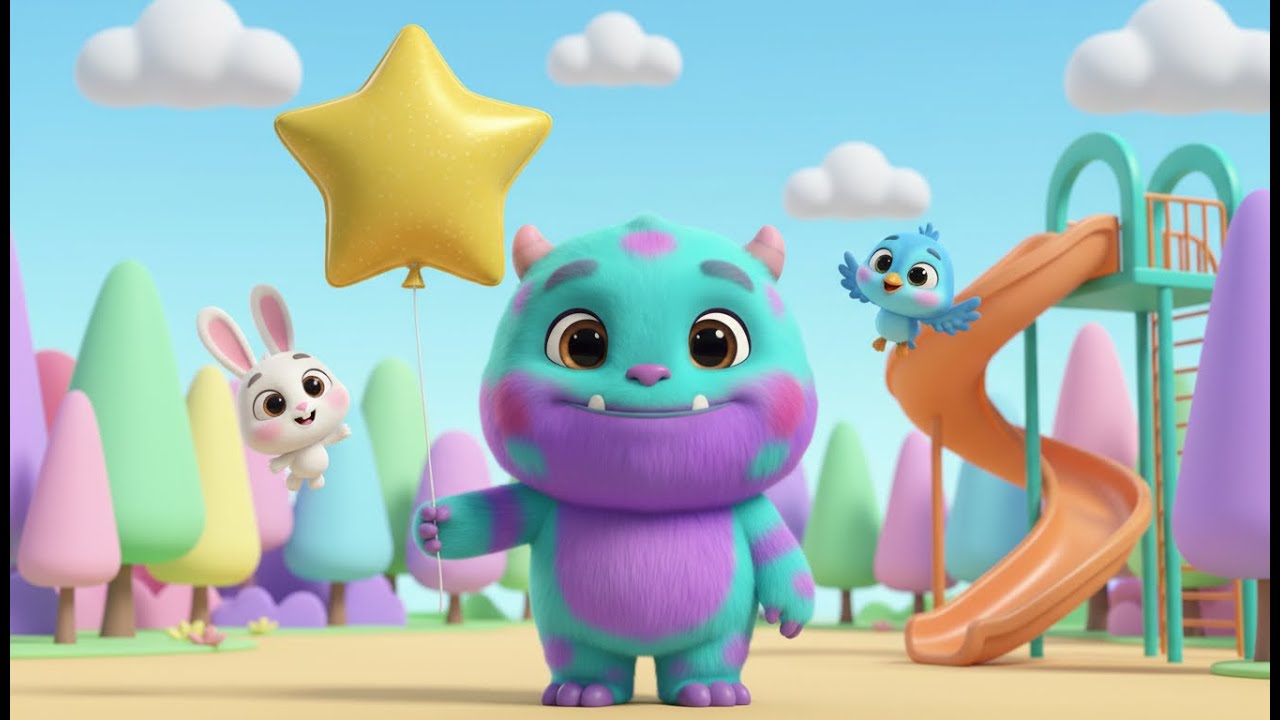 Toto das Monster im Park | Kinderlied zum Mitmachen | Musik für Kinder