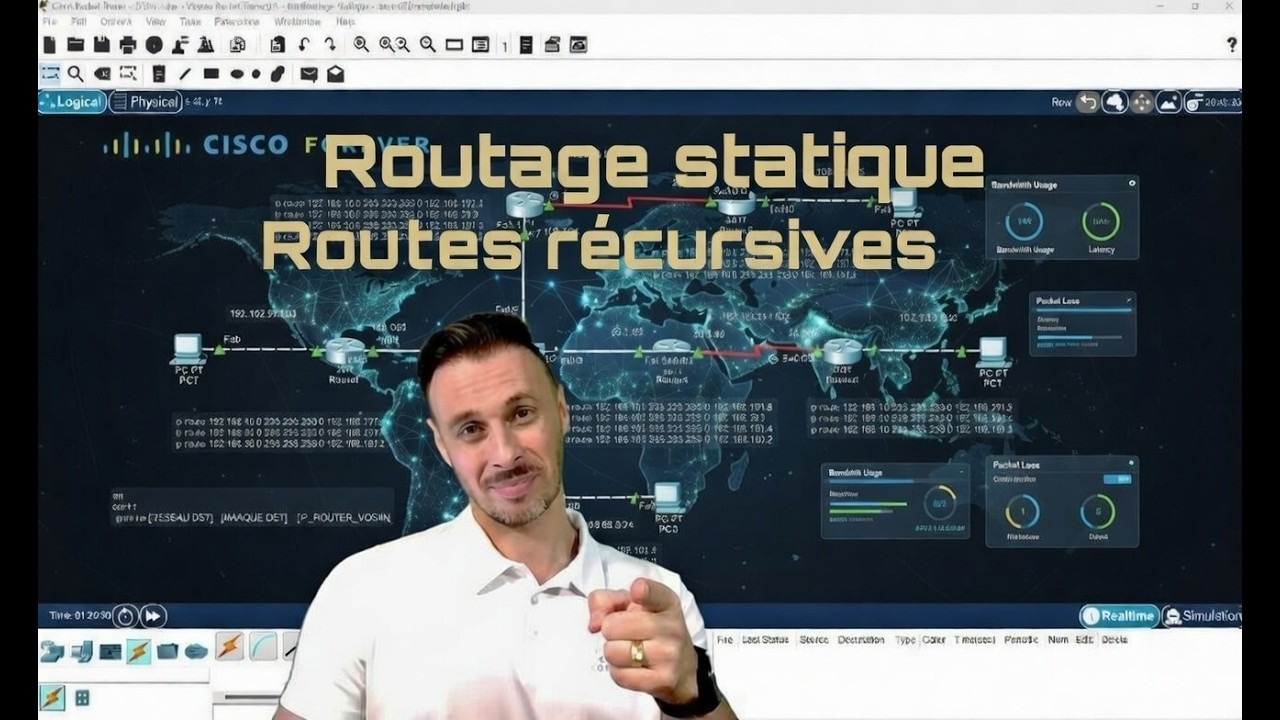 Routage Statique - Les routes récursives