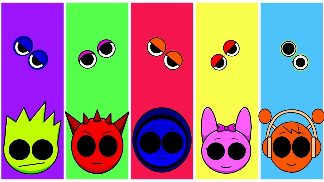 Wrong eyes👀 challenge 🔥Incredibox Sprunki 🔥Funny Puzzle Wrong Heads 1166🔥🔥🔥