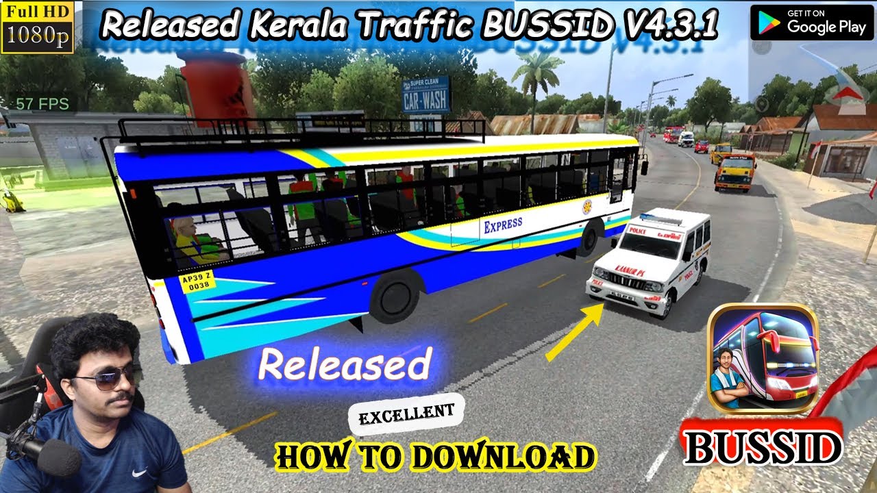 How to Download Kerala Traffic Mod V4.3.1 🚌 in Bus Simulator Indonesia Android Telugu