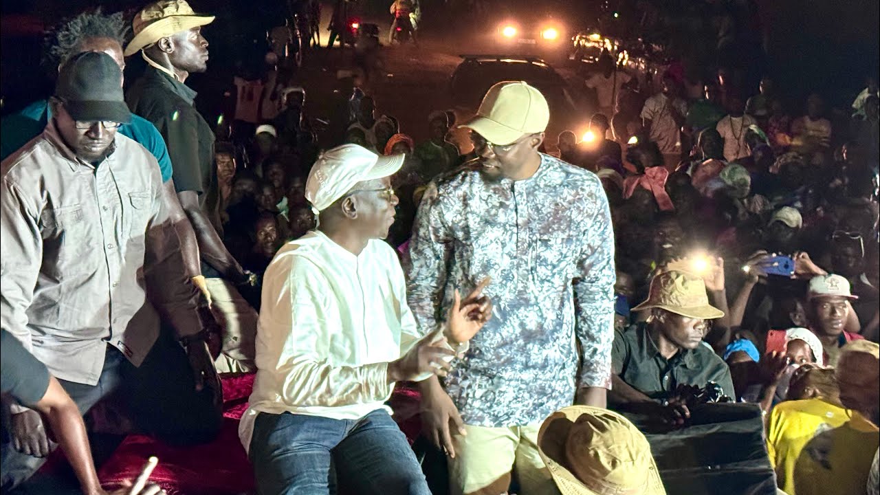 Niandane: El Hadj Malick Gaye accueille Ousmane Sonko en grande pompe