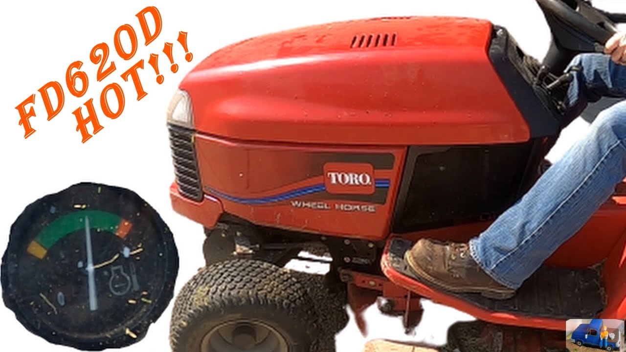 TORO / WHEEL HORSE 520 LXi.....GETTING HOT!