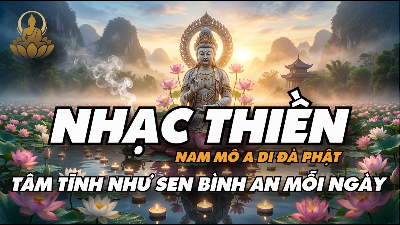 Nhạc Thiền Niệm Phật | Nam Mô A Di Đà Phật – Tĩnh Tâm Buổi Sáng, Bình An Mỗi Ngày