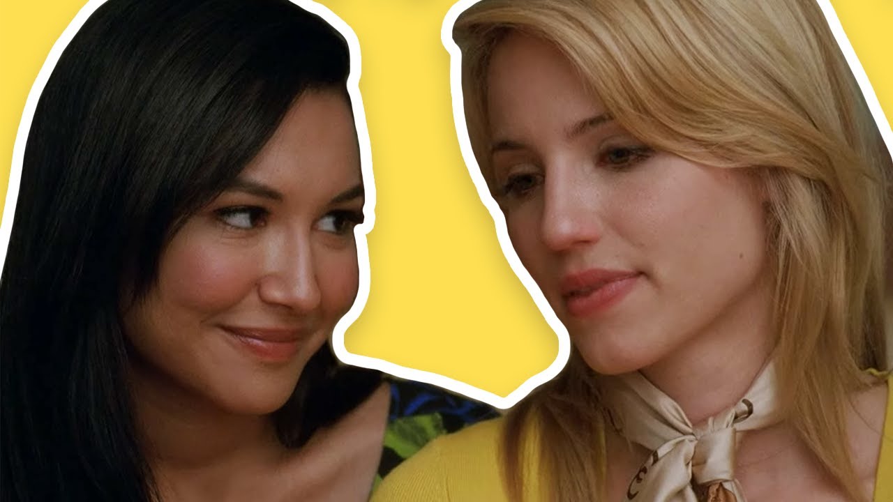 santana lopez being a good friend for 8 glee minutes