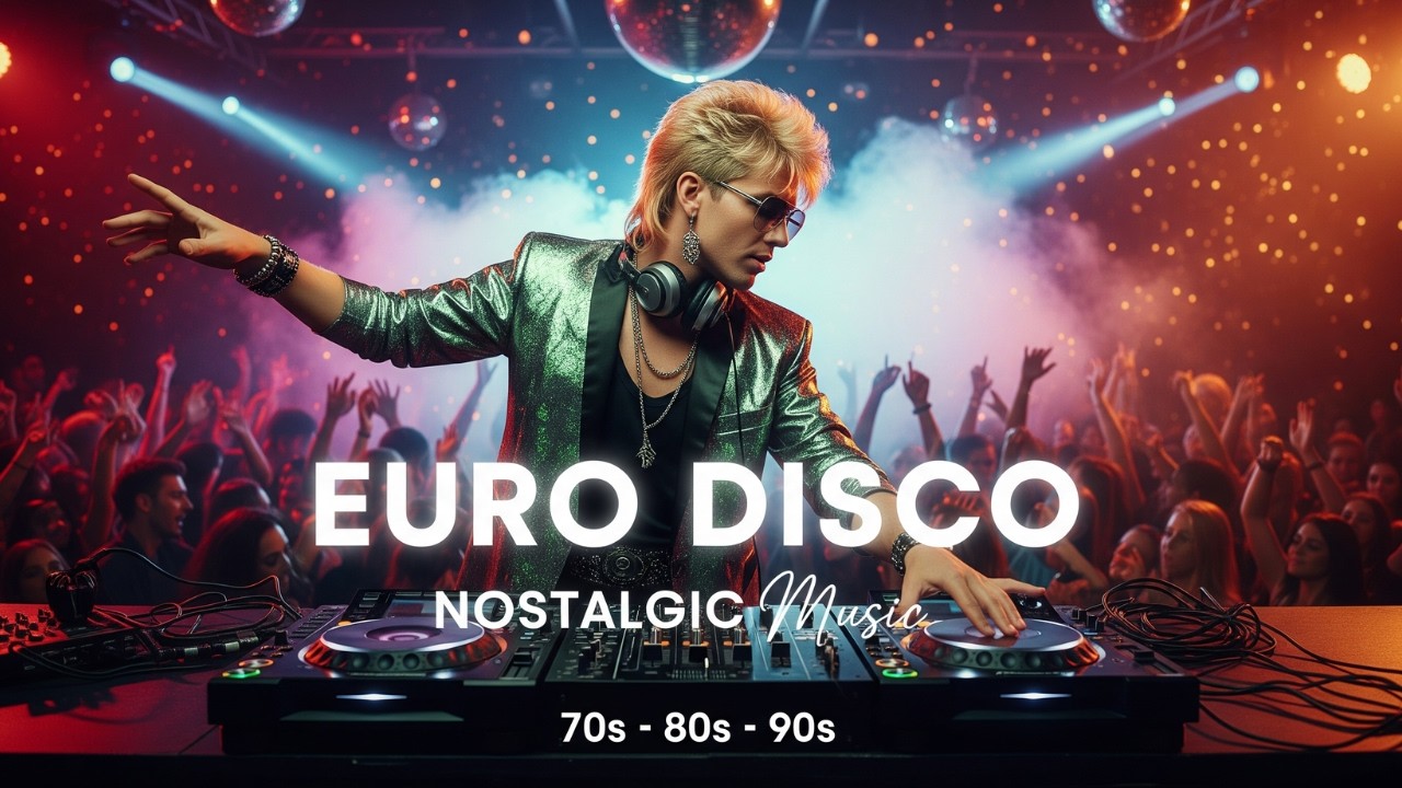Neon Laser Euro Disco Cosmic Mix 1980s | High-Energy Retro Dance Anthems 💥 LV130