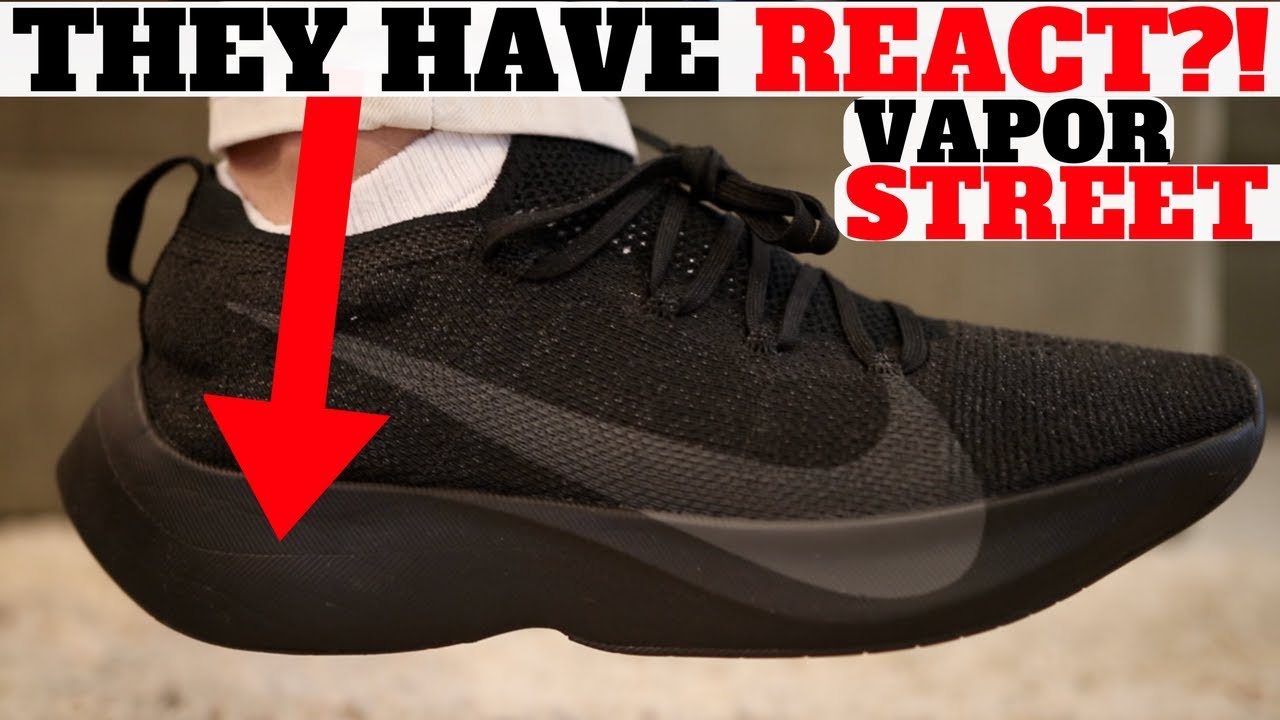 Newest Nike REACT Shoe!? ‘VAPOR STREET FLYKNIT’ = Most Confusing Sneaker Of 2018
