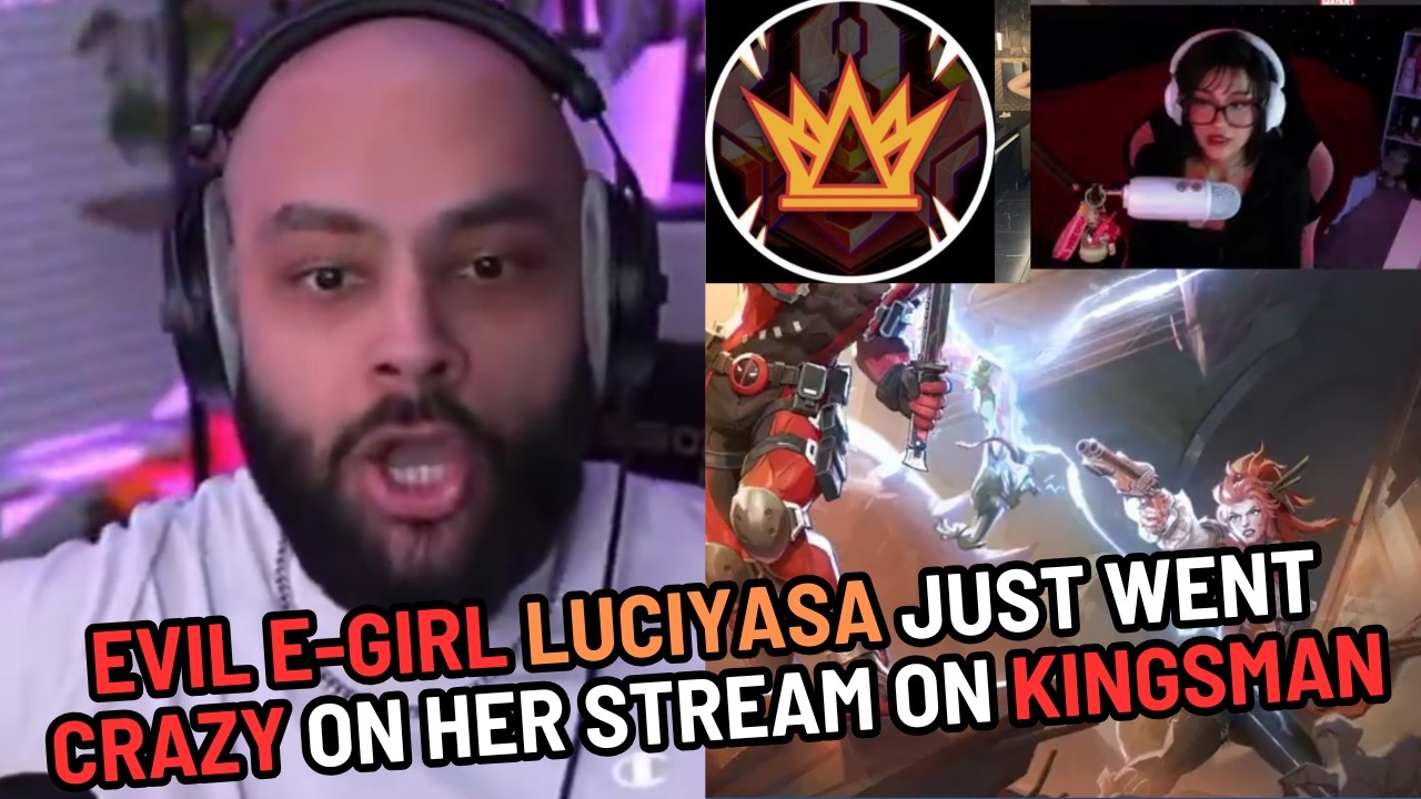 Kingsmans harasser just responded on her Twitch... she lost it... SHE CALLS HIM AND BASIMZD OUT?!