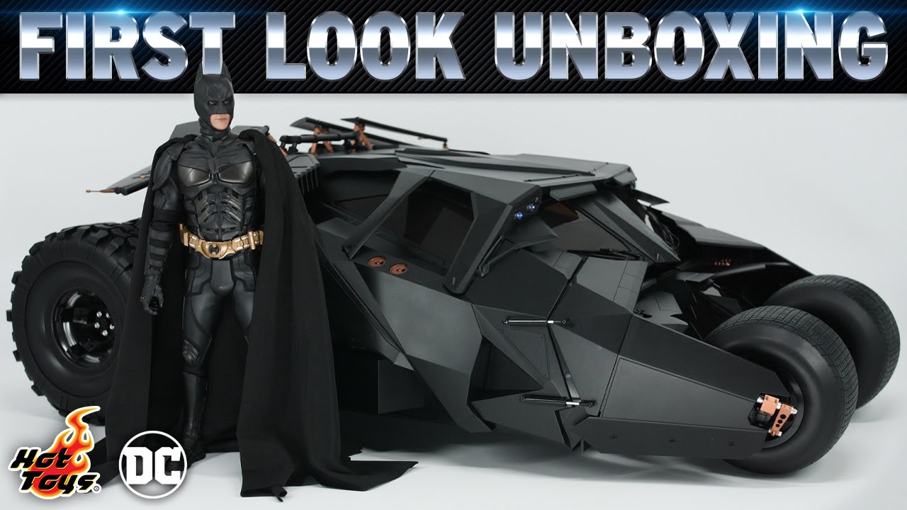 Hot Toys Batmobile Tumbler Batman Begins / The Dark Knight Unboxing | First Look