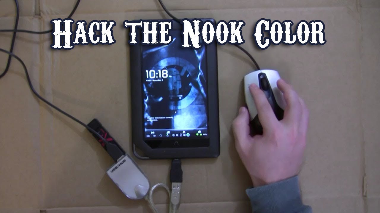 Как взломать Nook Color