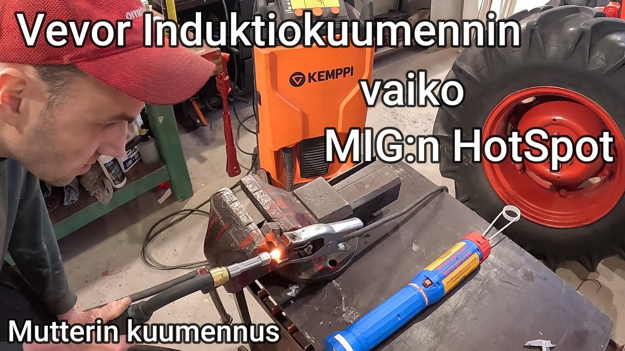 Vevor Induktiokuumennin vs. Kemppi HotSpot