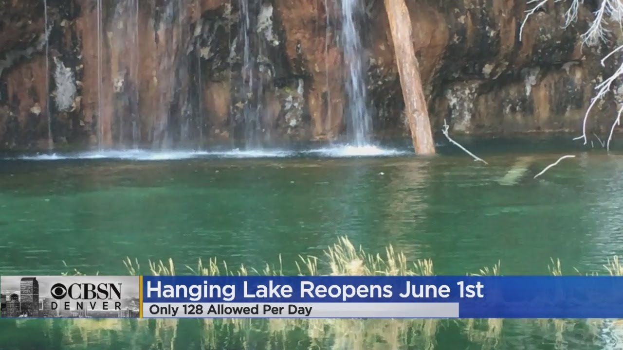 Hanging Lake Trail Reopens June 1 With 128-Person Limit Per Day