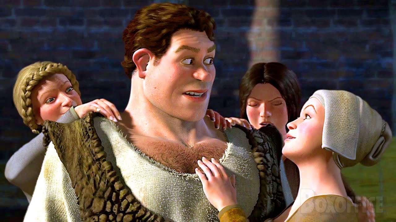 Shrek se vuelve humano | Shrek 2 | Clip en Español