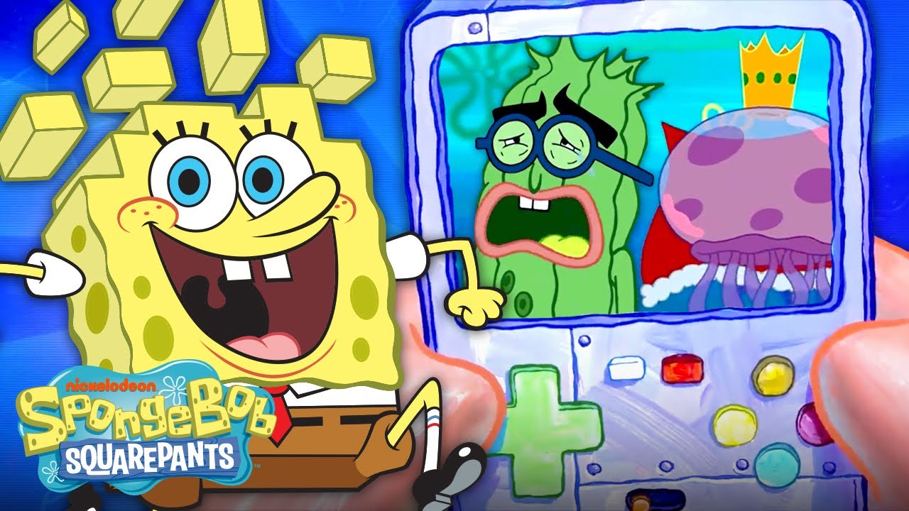 Can SpongeBob Reach the Final Level? 🎮 | SpongeBob