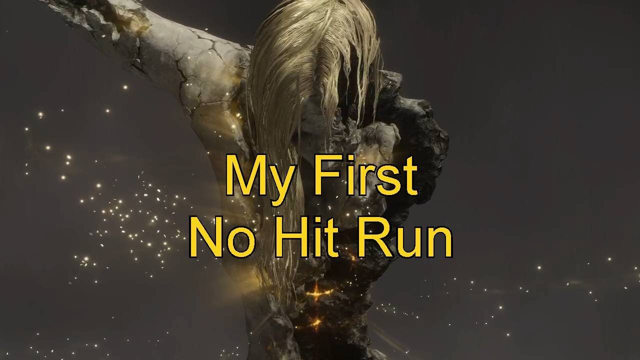 How I Became the Worst No Hit Runner in Elden Ring