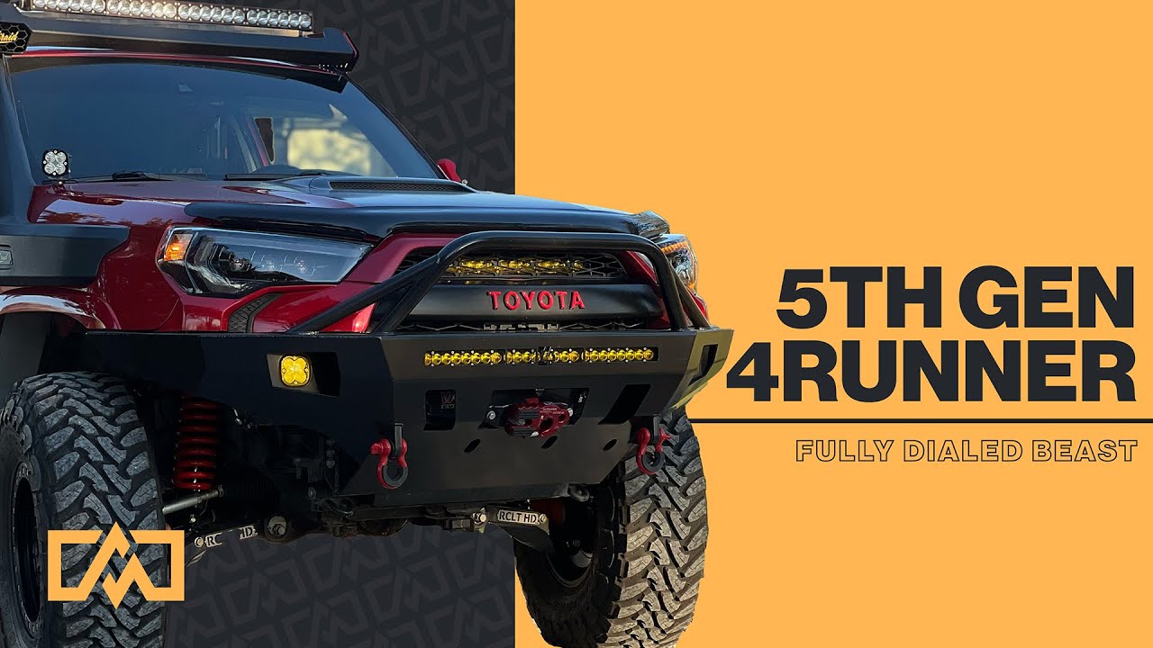 Adventure Ready Toyota 5th Gen 4Runner Walk-around with Adventure Motors