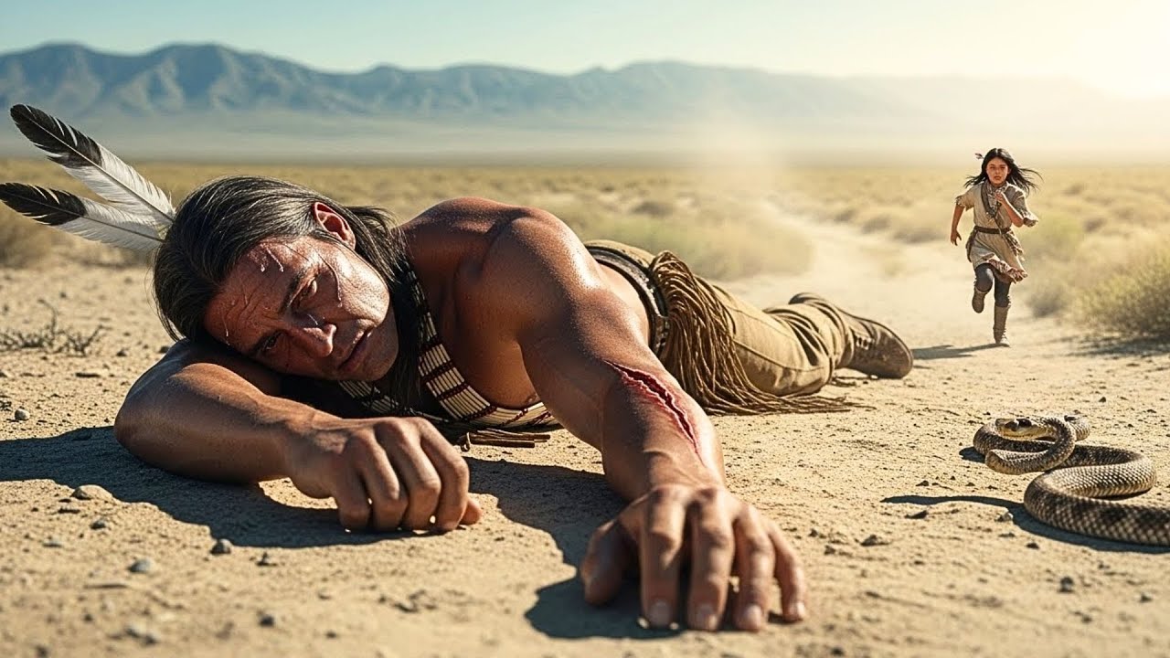 APACHE ENVENENADO POR SERPIENTE MORTAL YACÍA PARALIZADO. Niña de 7 Años Corrió por Hora por Antídoto