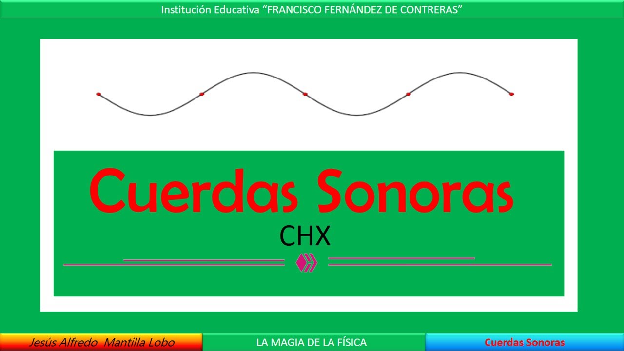Cuerdas Sonoras. CHX