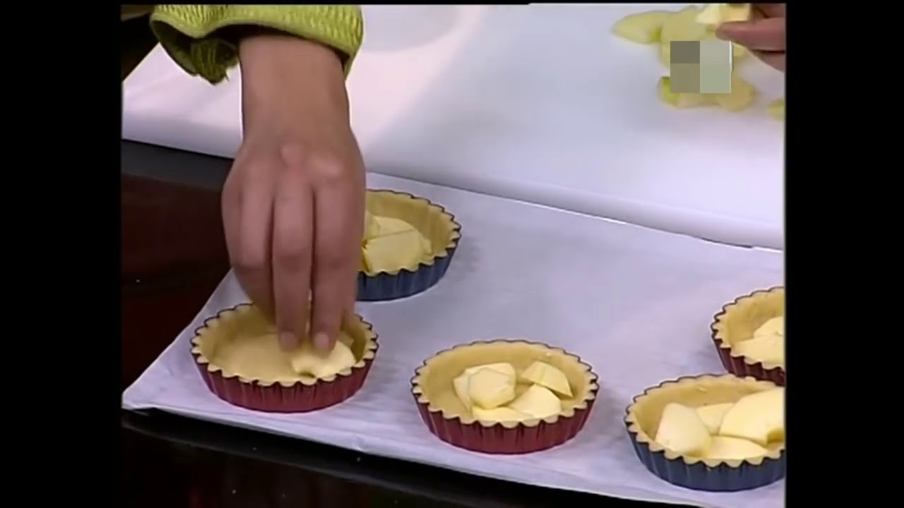 شميشة طرطة فلان بالتفاح  -   Choumicha tarte flan au pomme