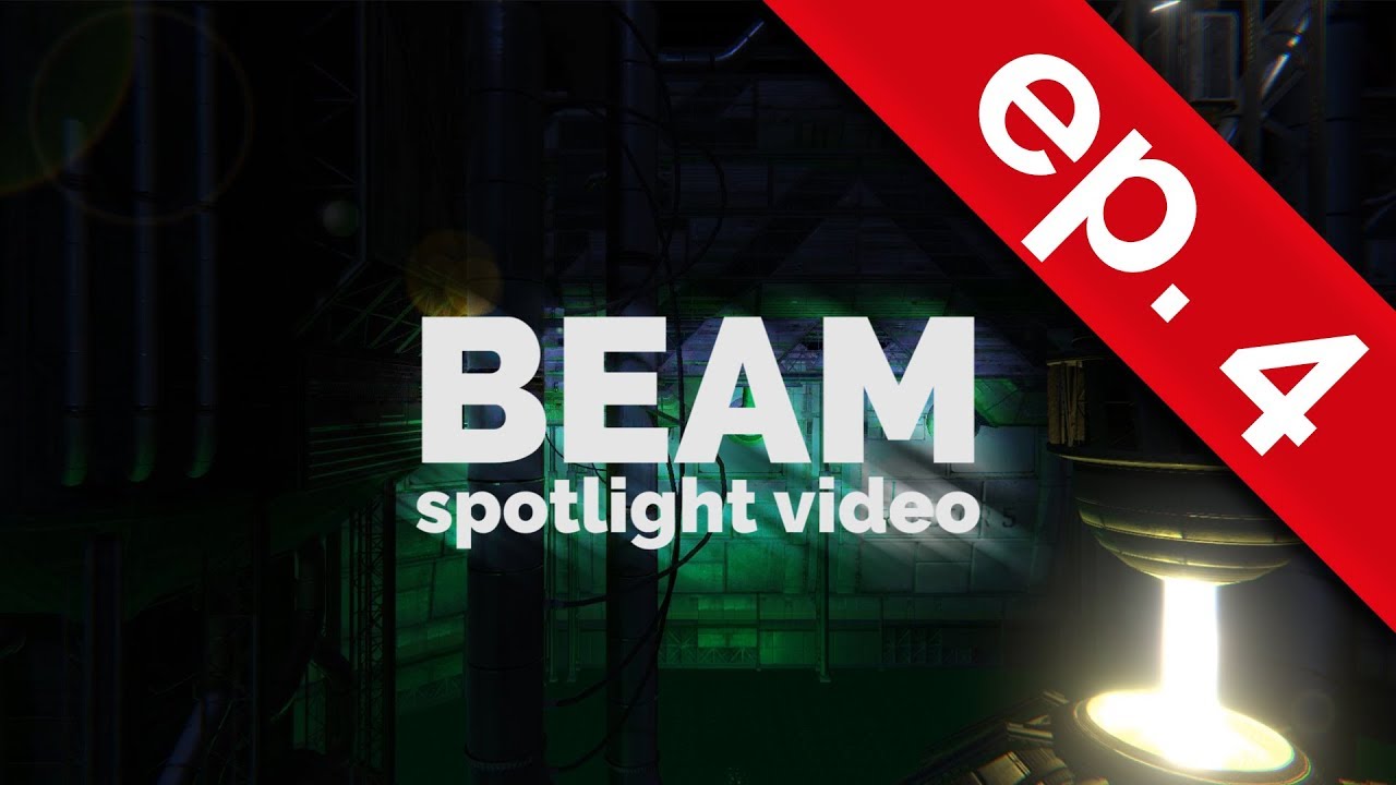 Beam Spotlight - Purple Gravity Beam