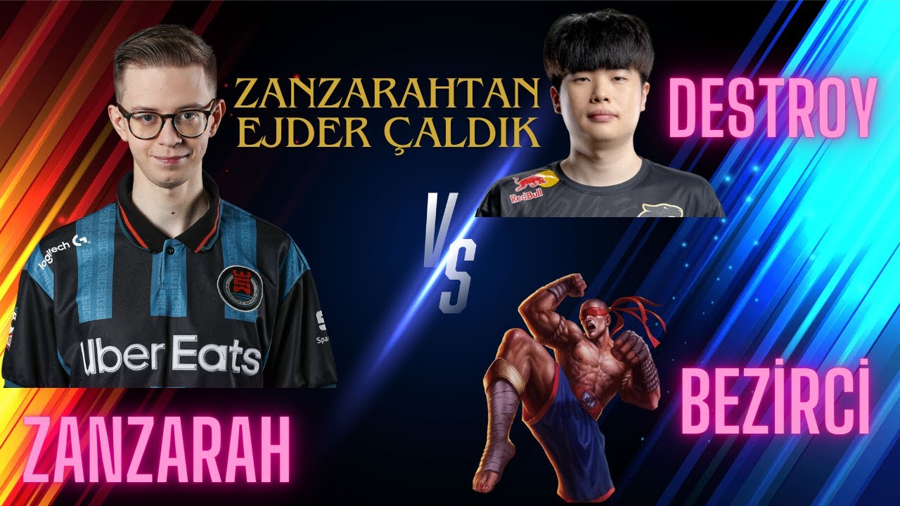 ZANZARAH VE DESTROY OYUNUMA GELDİ | ZANZARAH KARŞIMDA ORMAN OYNADI | Bezirci