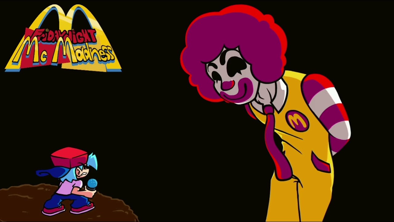 Fnf You can't run Ghostlab but ronald sing it
