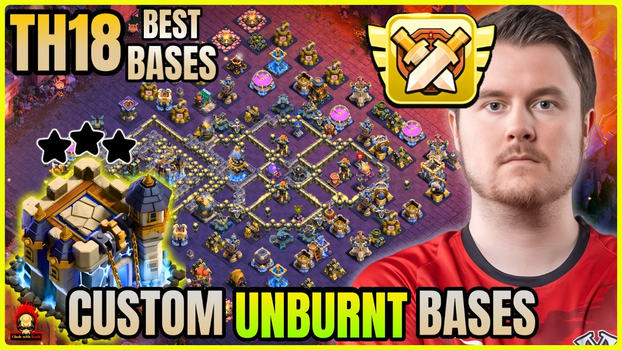 NEW FRESH UNBURNT TOP 10 TOWNHALL 18 BASE ! TH18 LEGEND BASES WITH LINK ! ANTI 2 STAR TH18 WAR BASE