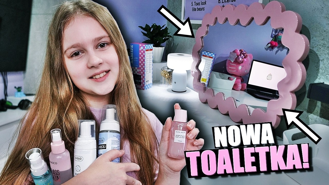 WIELKIE ZMIANY W POKOJU OLIWKI 💜 NOWA WYMARZONA TOALETKA 💗