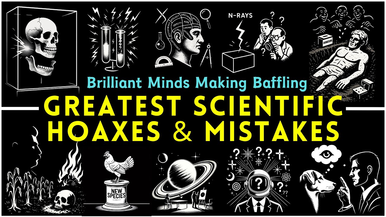 3 Hours of The Greatest Scientific Hoaxes & Mistakes to Fall Asleep to