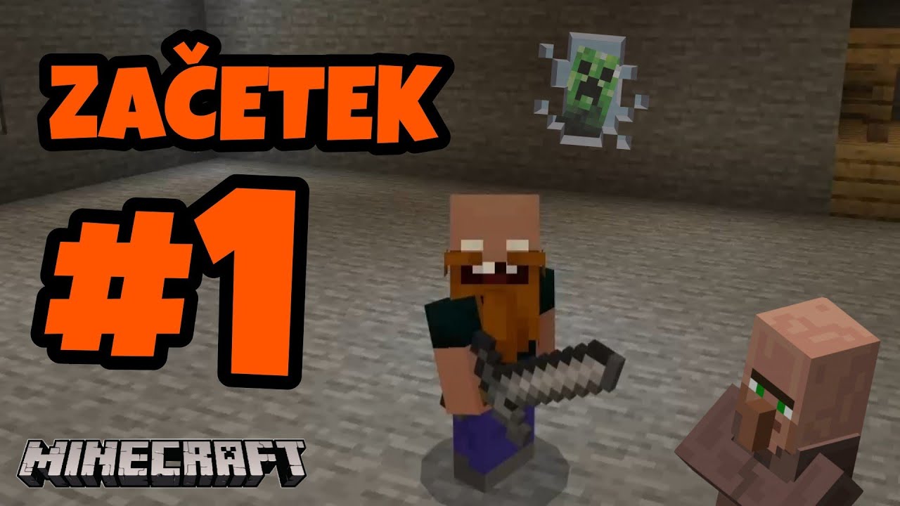 Postal sem jamski človek / #1 Minecraft (SLO)
