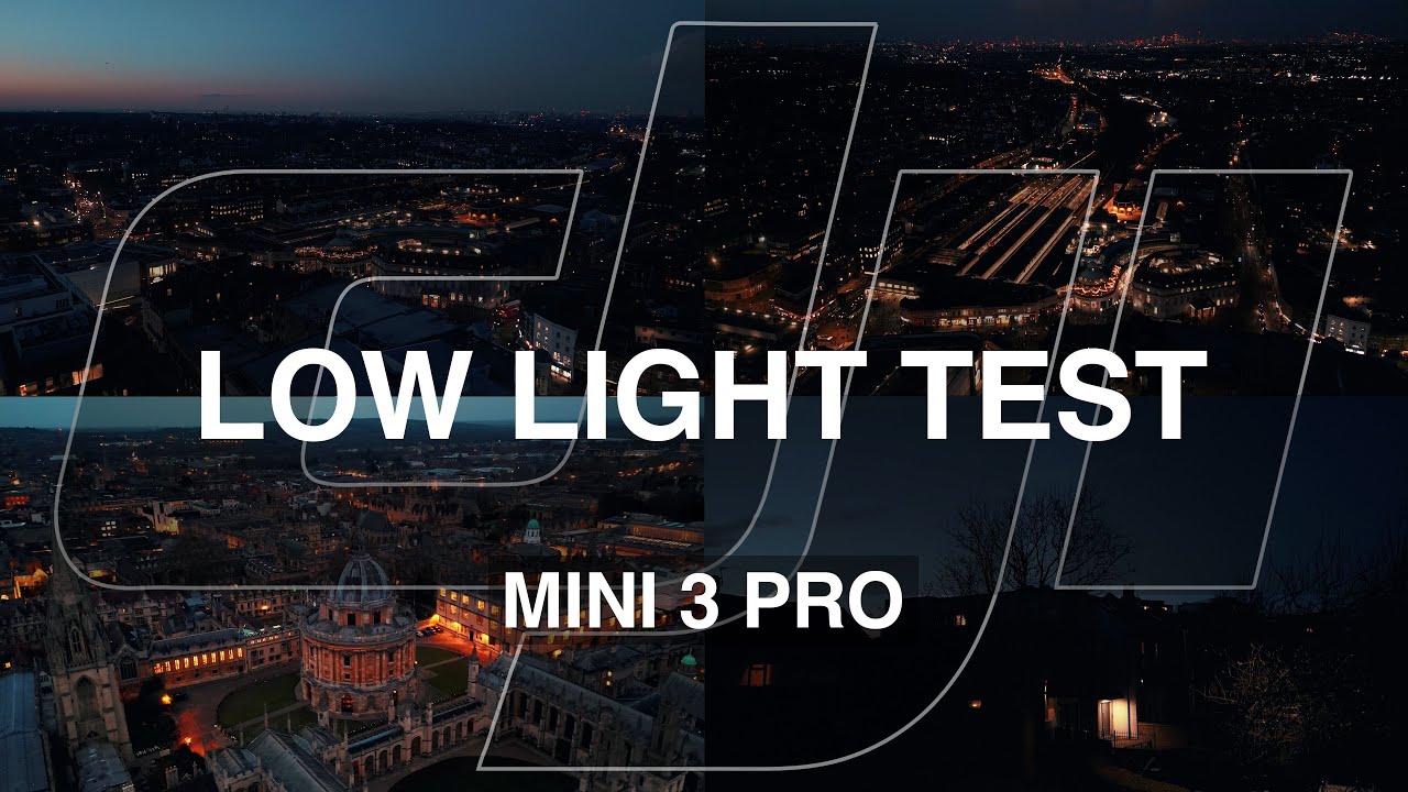DJI Mini 3 Pro - AMAZING Low Light Drone test footage