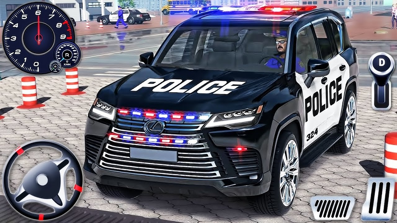 US Police Car Driving Chase Simulator 3D - Real Multi-Storey Cars Driver - Android GamePlay #2