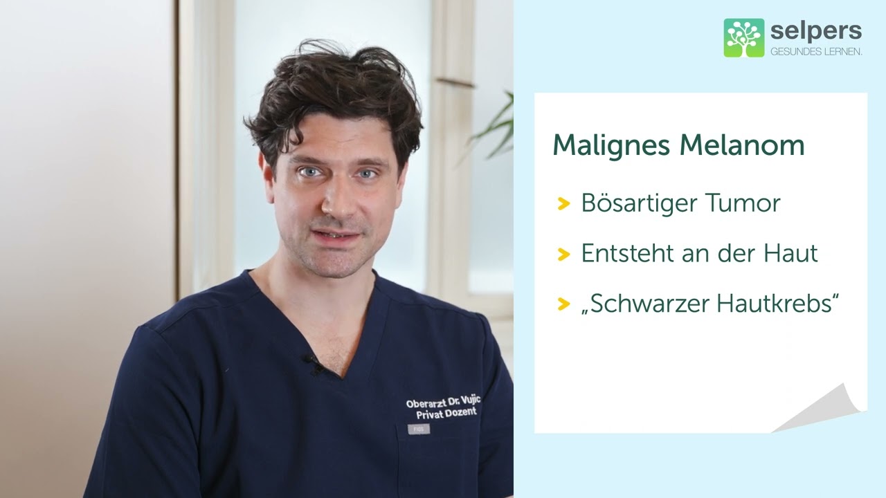 Malignes Melanom einfach erklärt - was ist schwarzer Hautkrebs? (Arzt informiert)