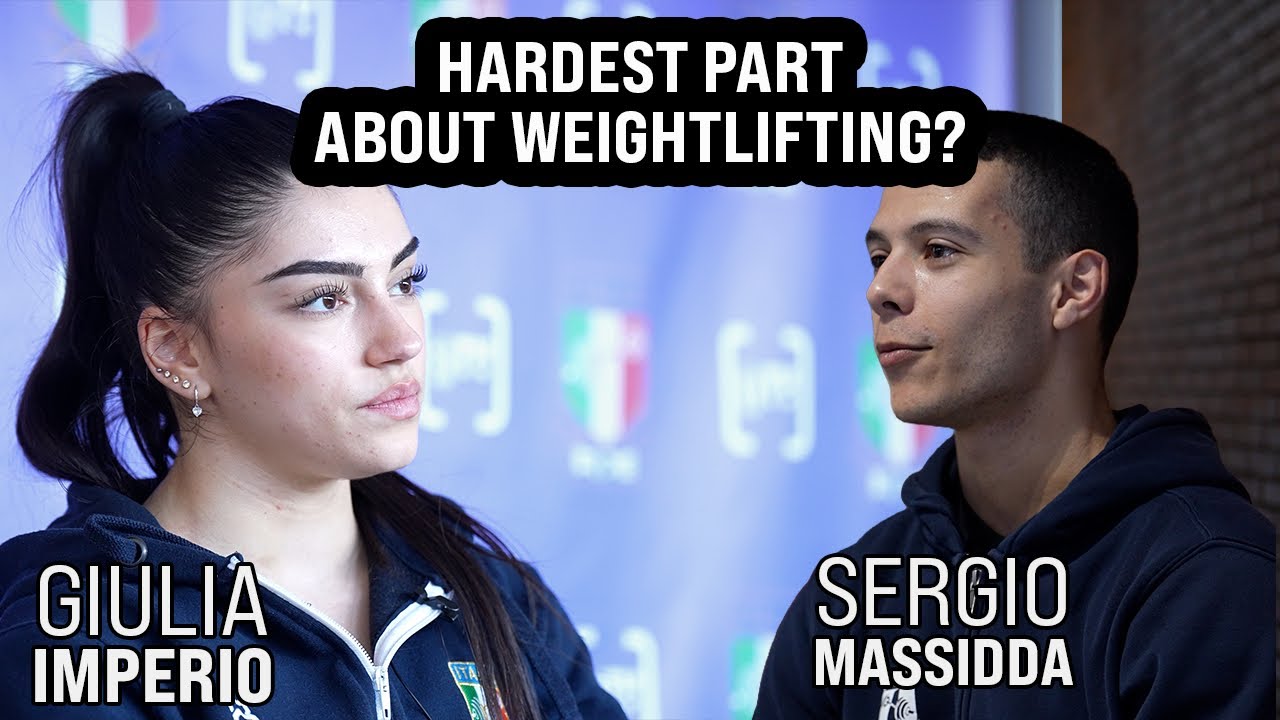 Giulia Imperio & Sergio Massidda: Hardest Part of Weightlifting