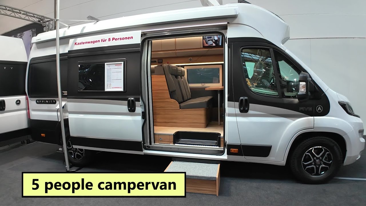 Campervan for 5 people 2025 AFFINITY FIVE