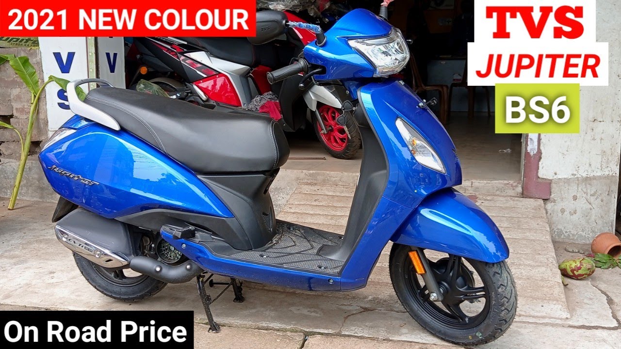 2021 TVS Jupiter Std BS6 Detailed Review | New Colour | Price Mileage New Features | TVS Jupiter