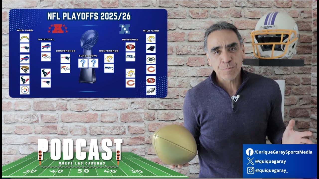 Aquí Análisis Finales de Conferencia en los PlayOffs NFL rumbo al Super Bowl LX