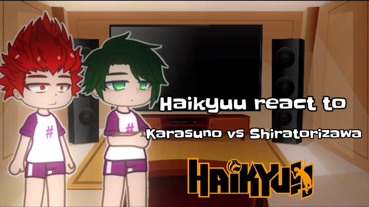 Haikyuu react to Karasuno (Part 1/?)