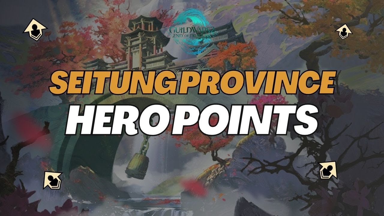 Guild Wars 2 Seitung Province Hero Points Walkthrough