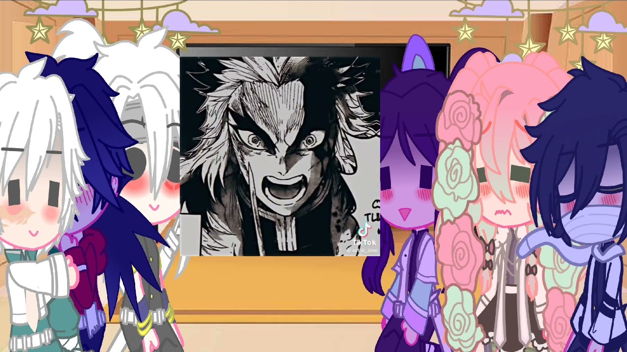 los pilares reaccionan a mi galeria •2/?• ⚠️manga spoilers⚠️ •♡sayuri_uzui♡•