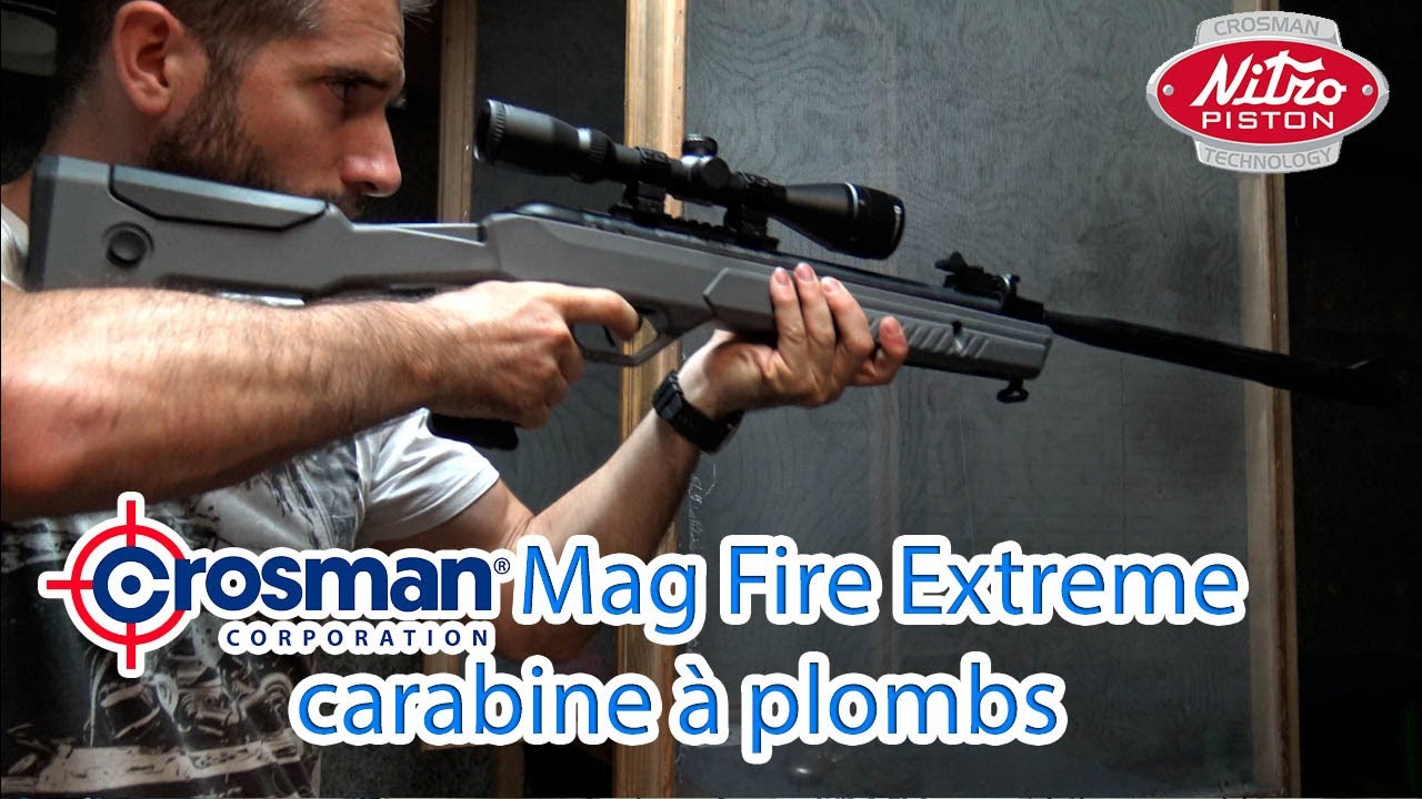 Crosman Mag Fire Extreme, carabine &agrave; plombs