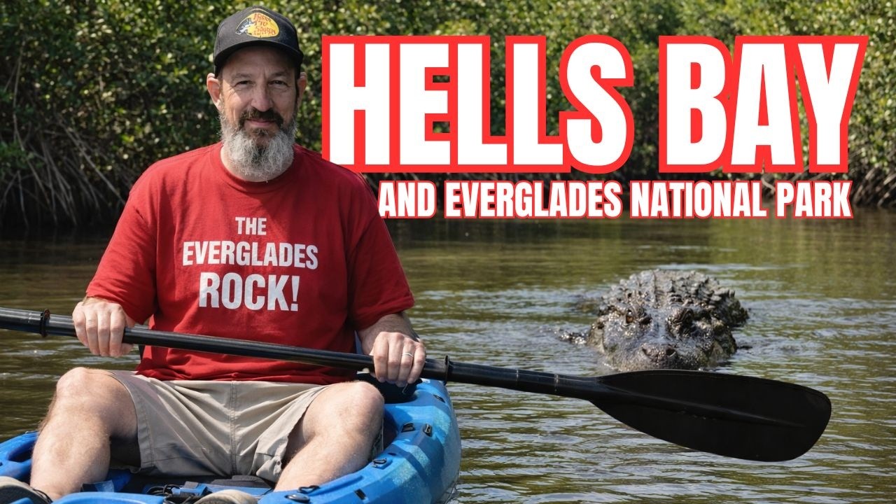 Kayak Camping Hells Bay in the alligator infested Everglades National Park