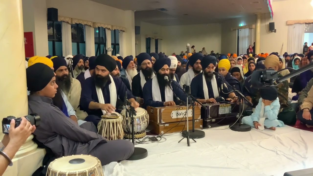 Bhai Parminder Singh Ji - Melbourne Samagam 2023 - Sunday Rainsabai